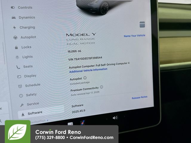 Used 2025 Tesla Model Y Long Range AWD/4WD image 16