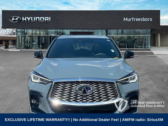 Used 2023 INFINITI QX55 Luxe w/ Cargo Package AWD/4WD video 2