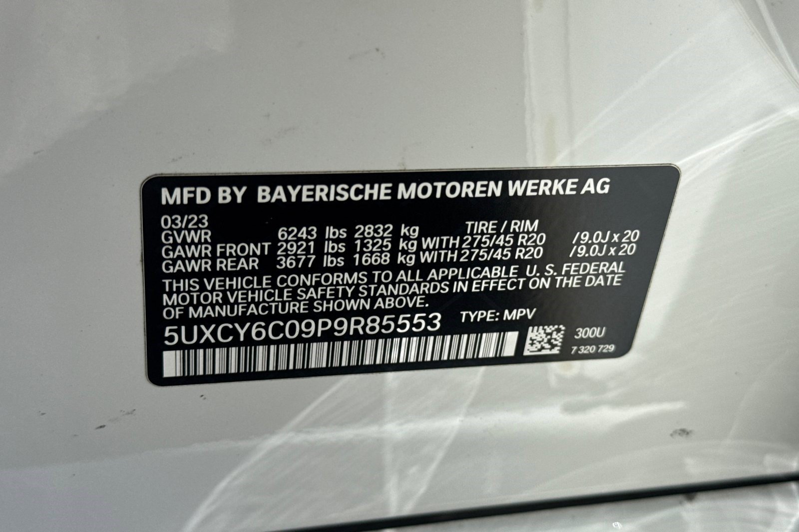 Certified 2023 BMW X6 xDrive40i w/ M Sport Package AWD/4WD image 20