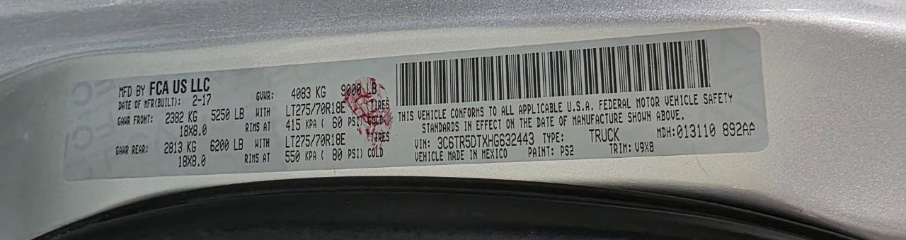 Used 2017 RAM 2500 SLT image 39