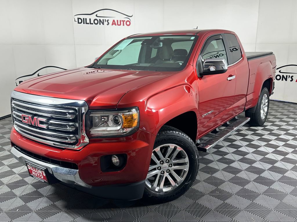 Used 2015 GMC Canyon SLT w/ Driver Alert Package AWD/4WD image 1