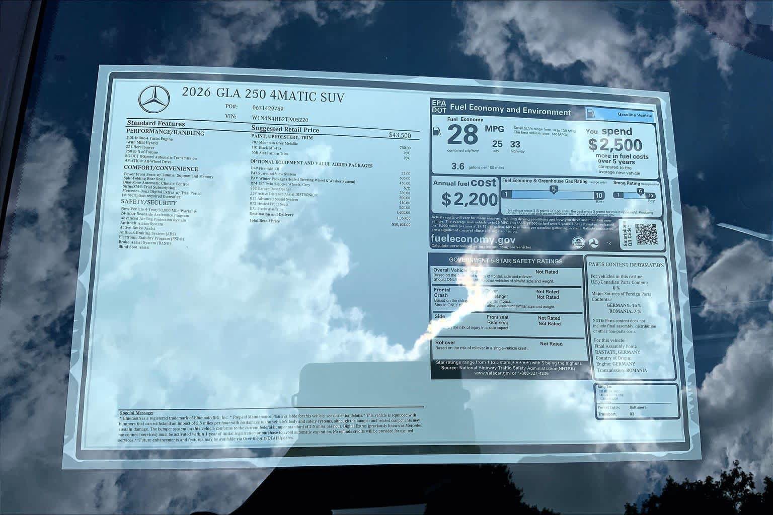 New 2026 Mercedes-Benz GLA 250 4MATIC image 26