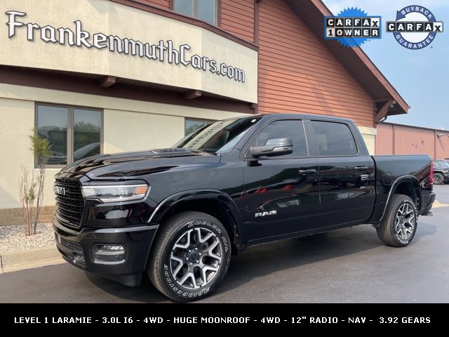 Certified 2025 RAM 1500 Laramie w/ Sport Appearance Package