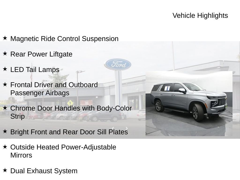 Used 2025 Chevrolet Tahoe High Country AWD/4WD image 21