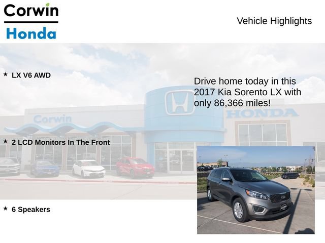 Used 2017 Kia Sorento AWD image 6
