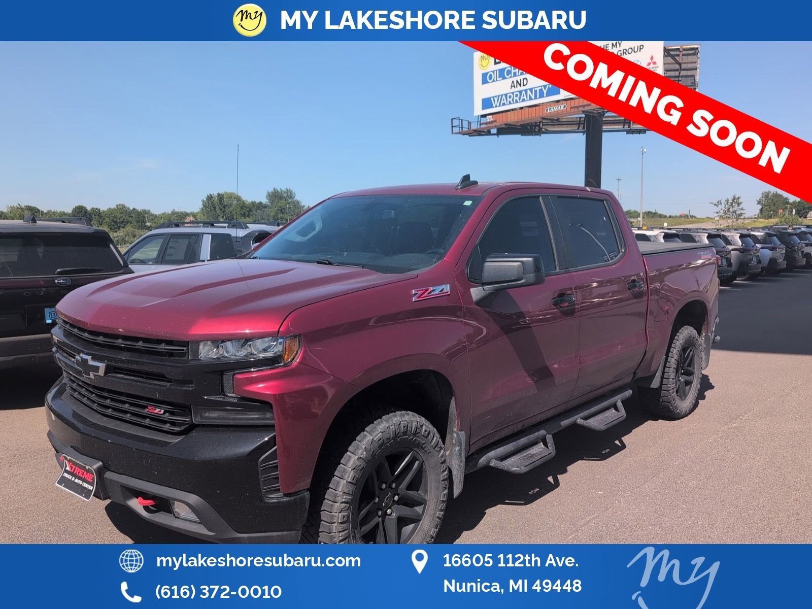 Used 2020 Chevrolet Silverado 1500 LT Trail Boss AWD/4WD image 3