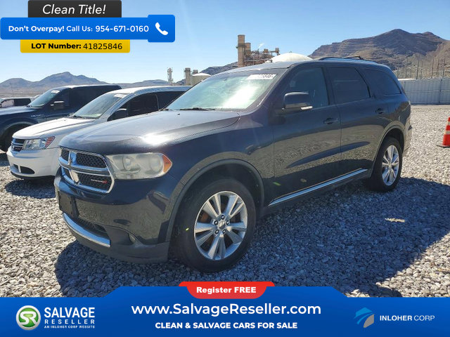 Used 2012 Dodge Durango Crew w/ Leather Interior Group RWD image 1