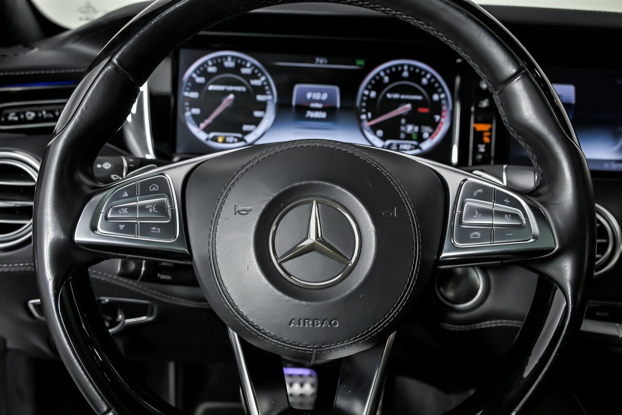 Used 2016 Mercedes-Benz S 63 AMG 4MATIC Coupe image 29