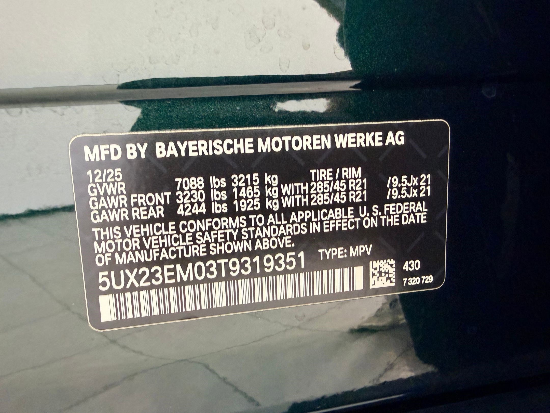 Certified 2026 BMW X7 xDrive40i AWD/4WD image 19