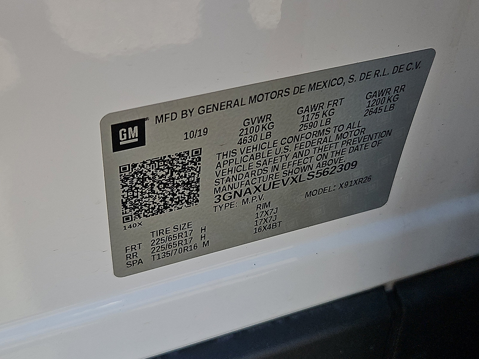 Used 2020 Chevrolet Equinox LT AWD/4WD image 27