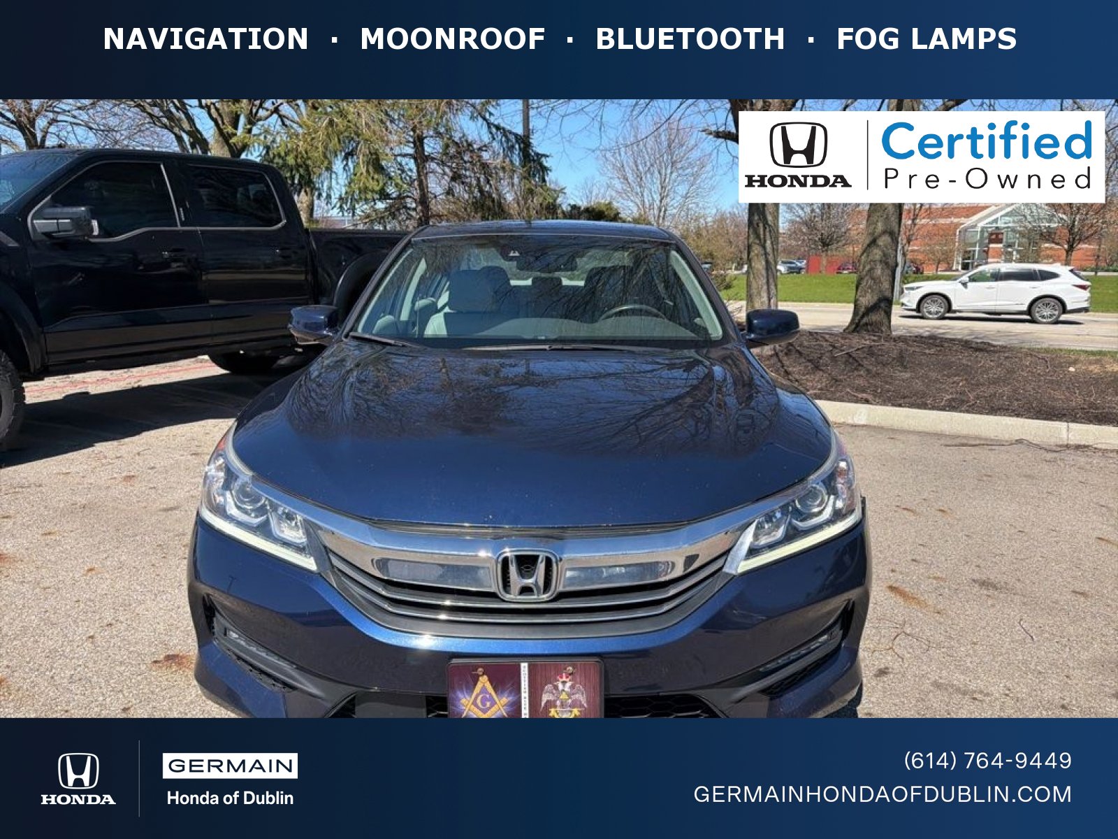 Used 2017 Honda Accord EX-L image 1