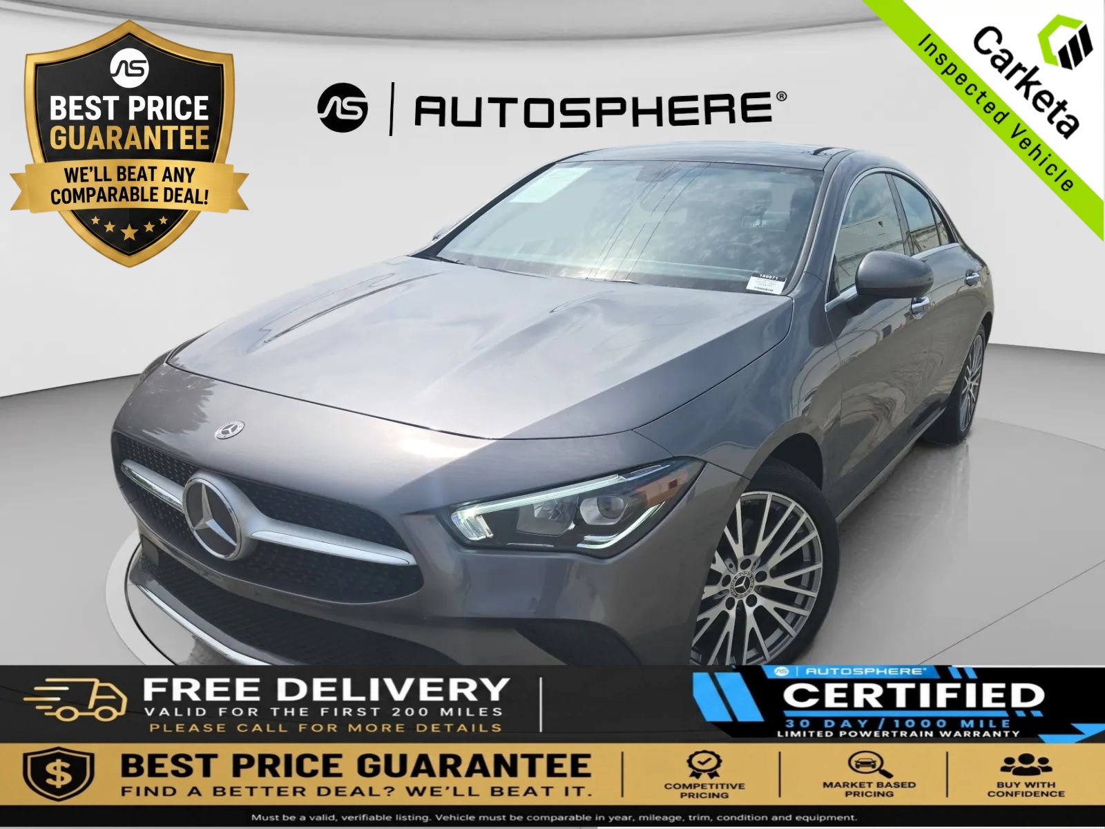 Used 2021 Mercedes-Benz CLA 250 4MATIC image 1