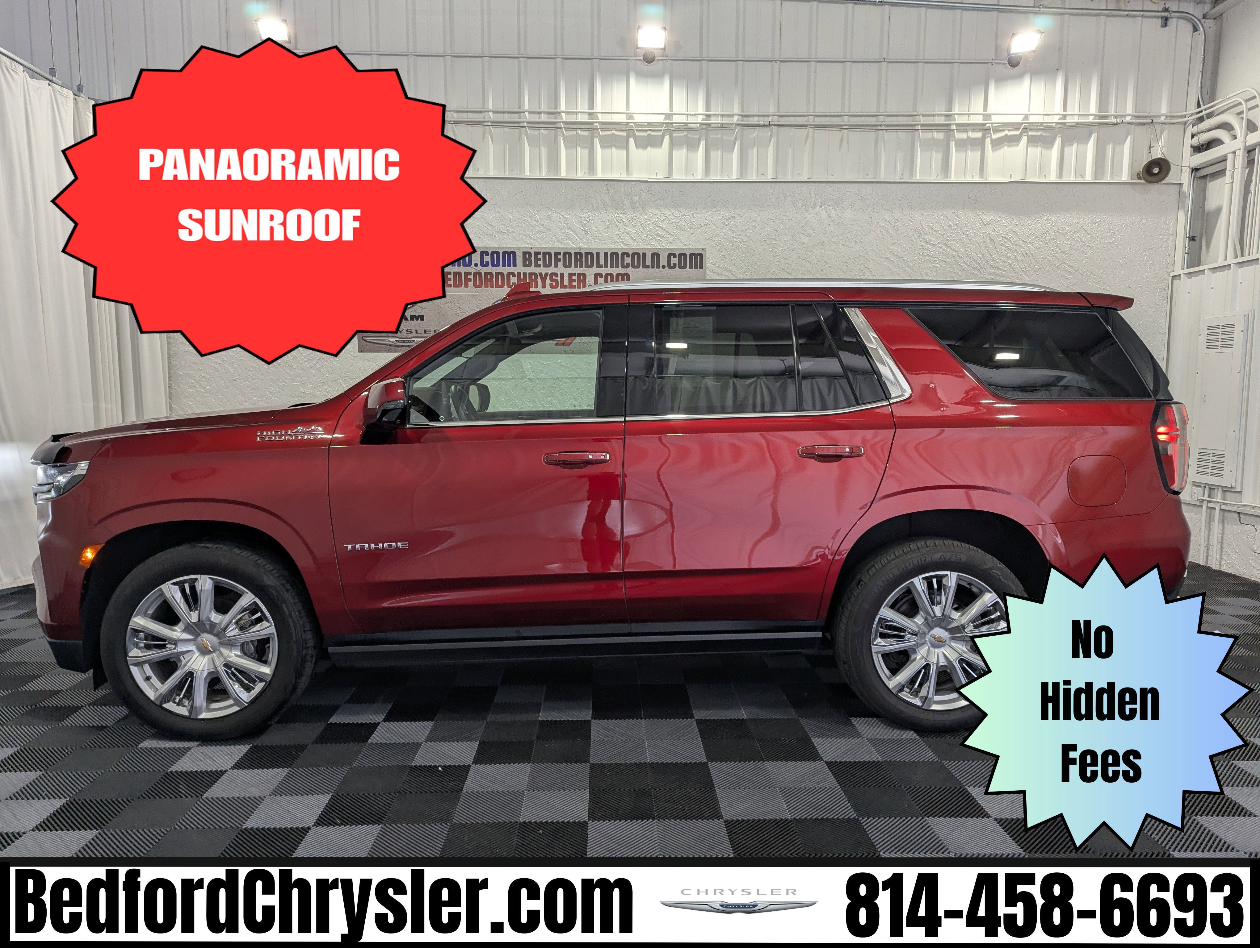 Used 2023 Chevrolet Tahoe High Country w/ Max Trailering Package AWD/4WD image 1