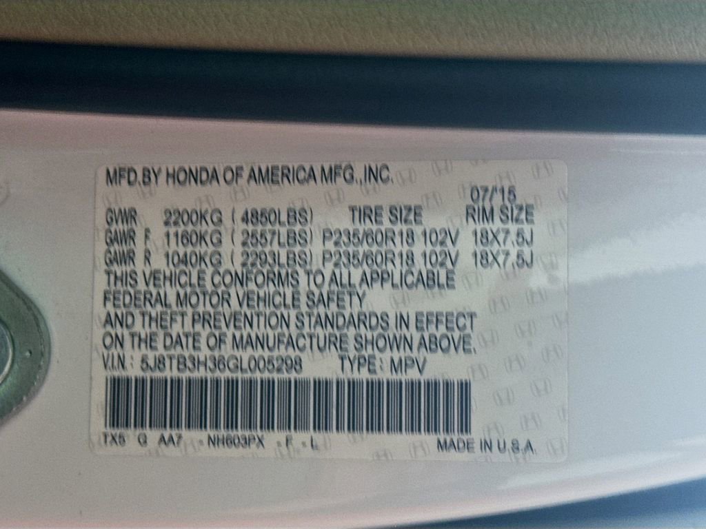 Used 2016 Acura RDX FWD image 30