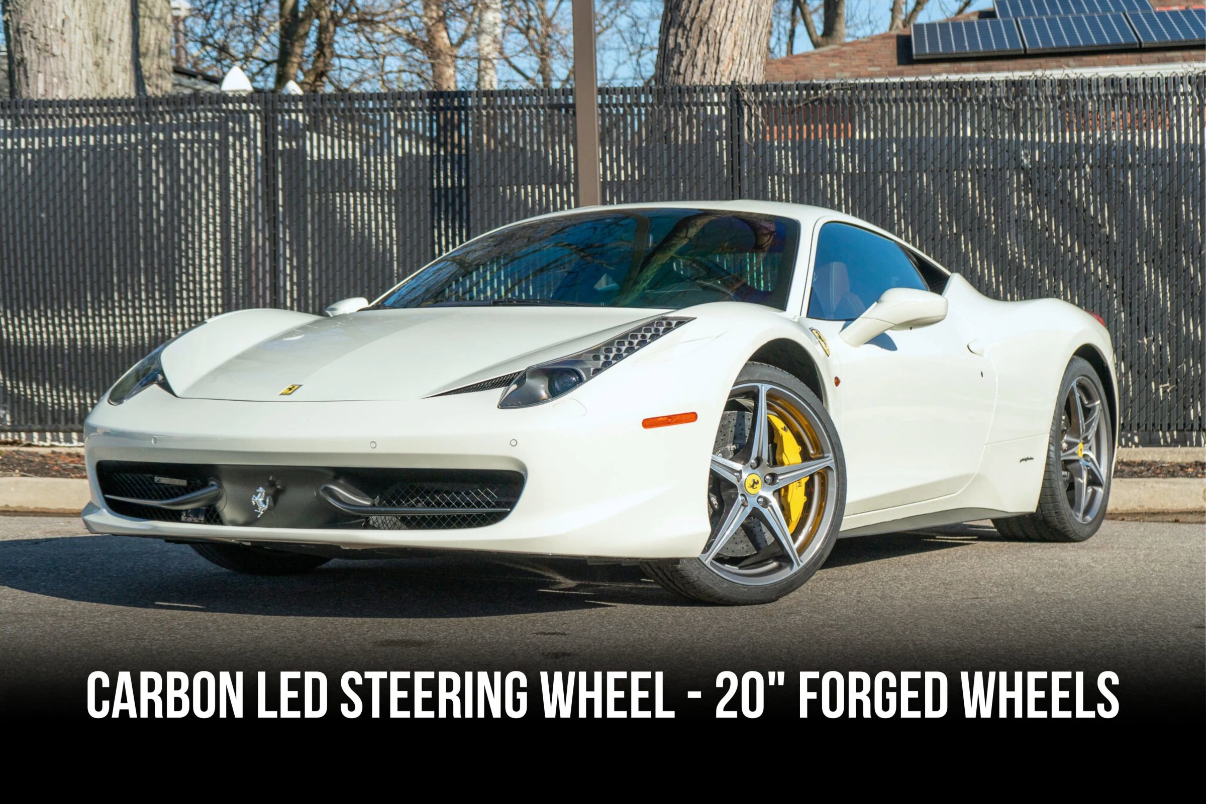 Used 2015 Ferrari 458 Italia Coupe RWD image 1
