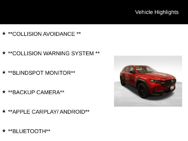 Used 2025 MAZDA CX-50 AWD 2.5 S w/ Premium Package image 2
