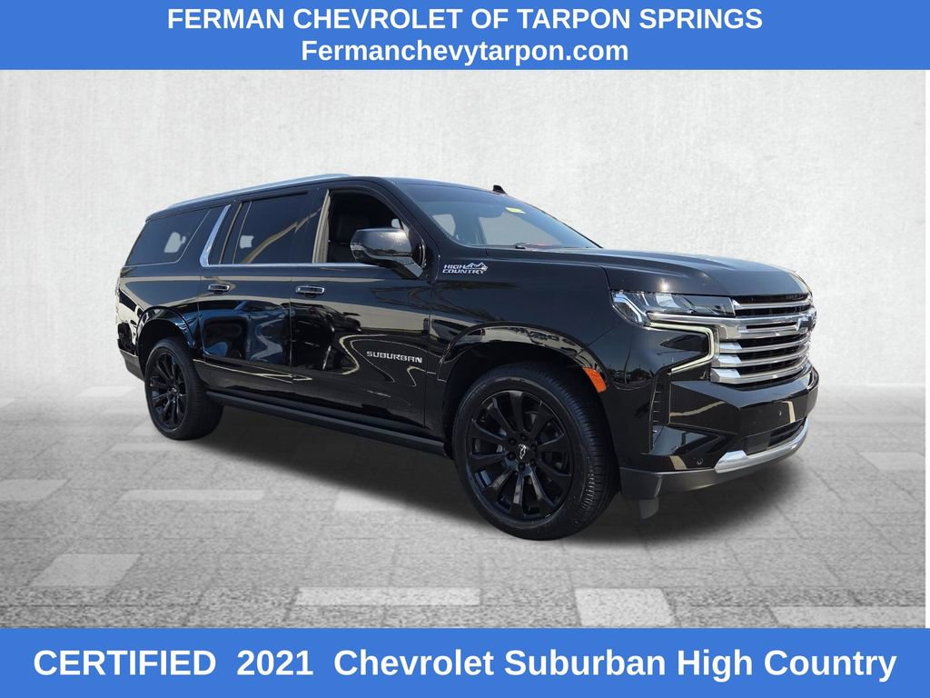 Certified 2021 Chevrolet Suburban High Country w/ Premium Package