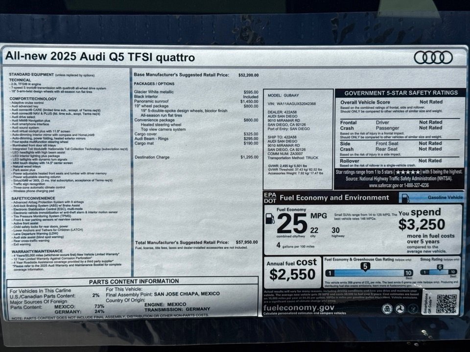 New 2025 Audi Q5 Premium image 21