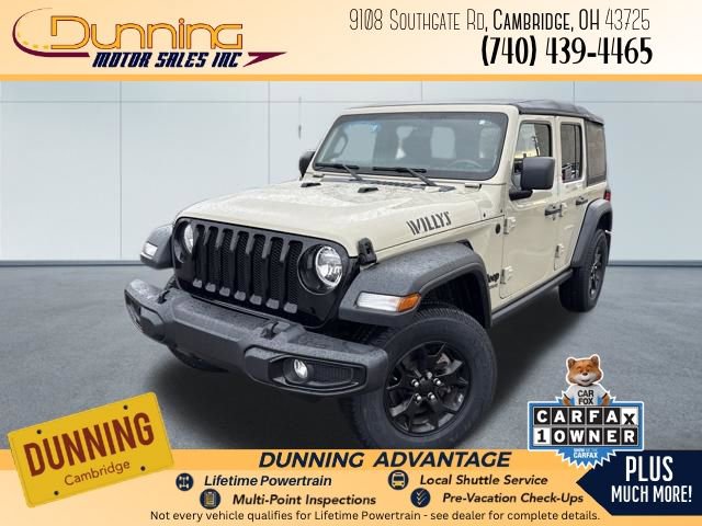 Used 2022 Jeep Wrangler Unlimited Willys 360° Tour