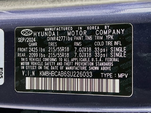 Used 2025 Hyundai Kona SEL AWD/4WD image 24