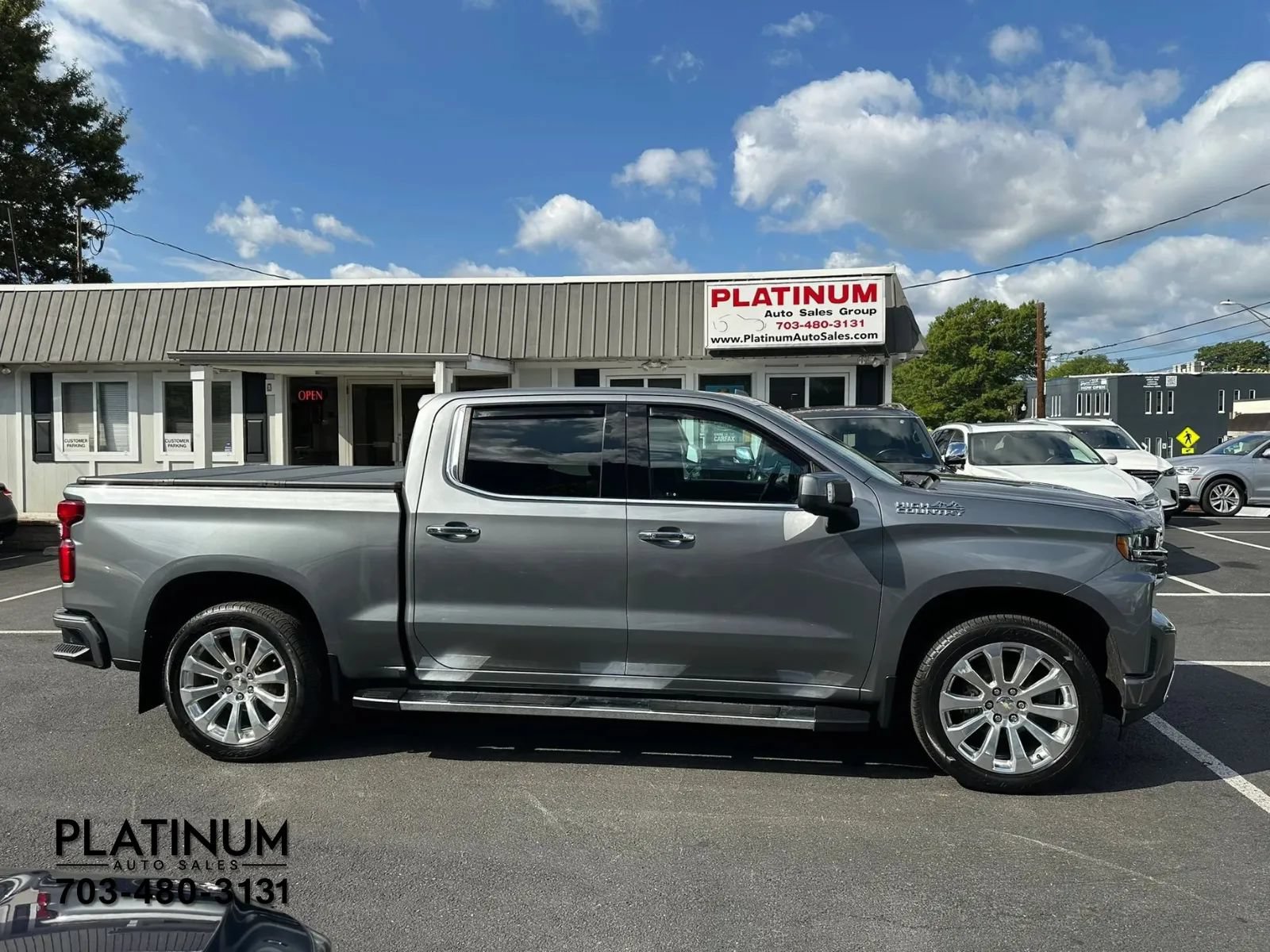 Used 2019 Chevrolet Silverado 1500 High Country w/ Trailer Camera Package AWD/4WD image 2