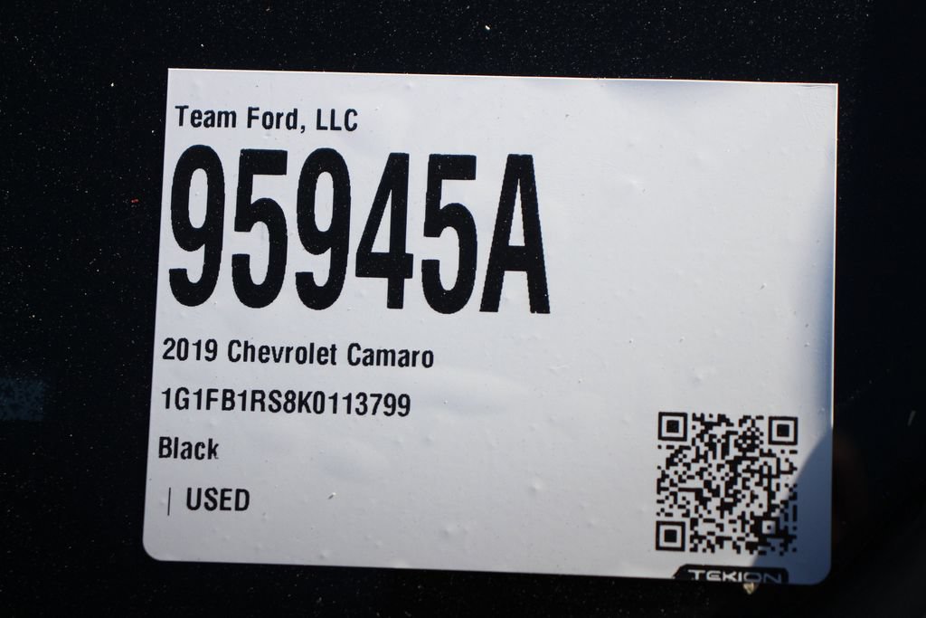 Used 2019 Chevrolet Camaro LT RWD image 28