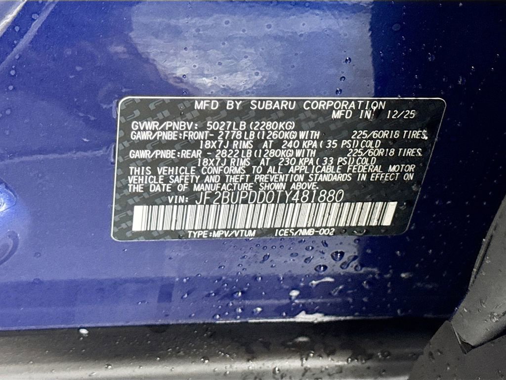 New 2026 Subaru Outback Limited image 32