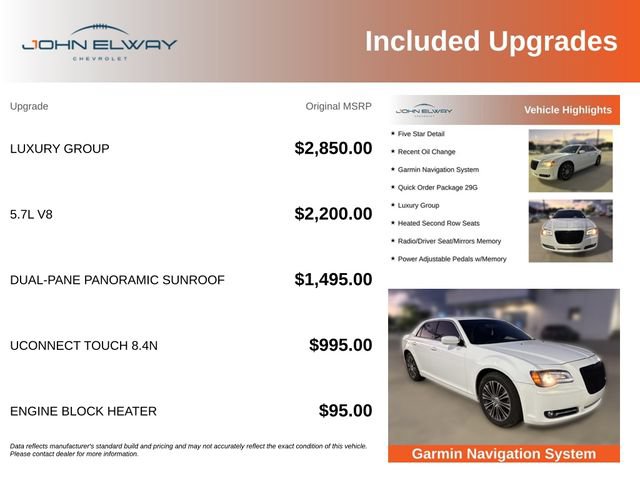 Used 2013 Chrysler 300 S w/ Luxury Group AWD/4WD image 6