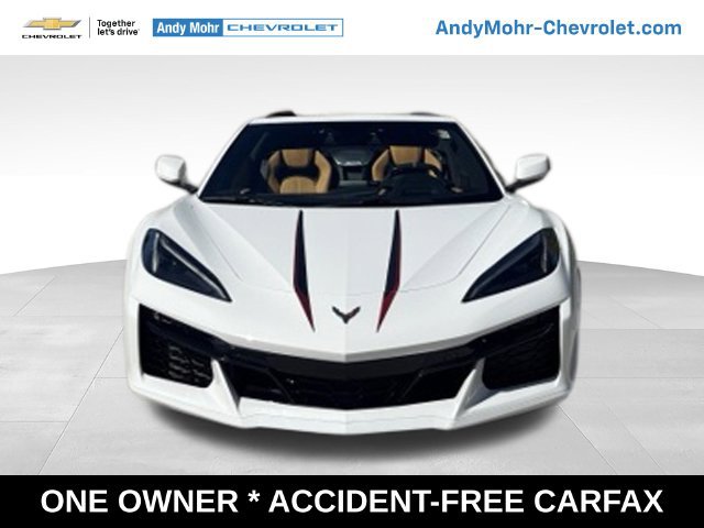 Used 2023 Chevrolet Corvette Z06 w/ Chrome Exterior Badge Package RWD image 12