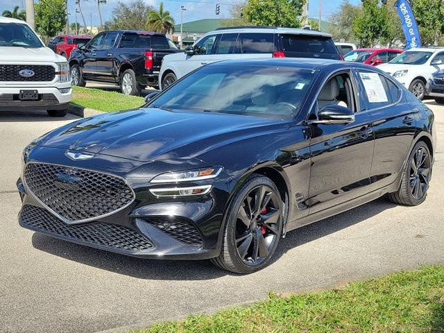 Used 2023 Genesis G70 3.3T w/ Sport Prestige Package image 3
