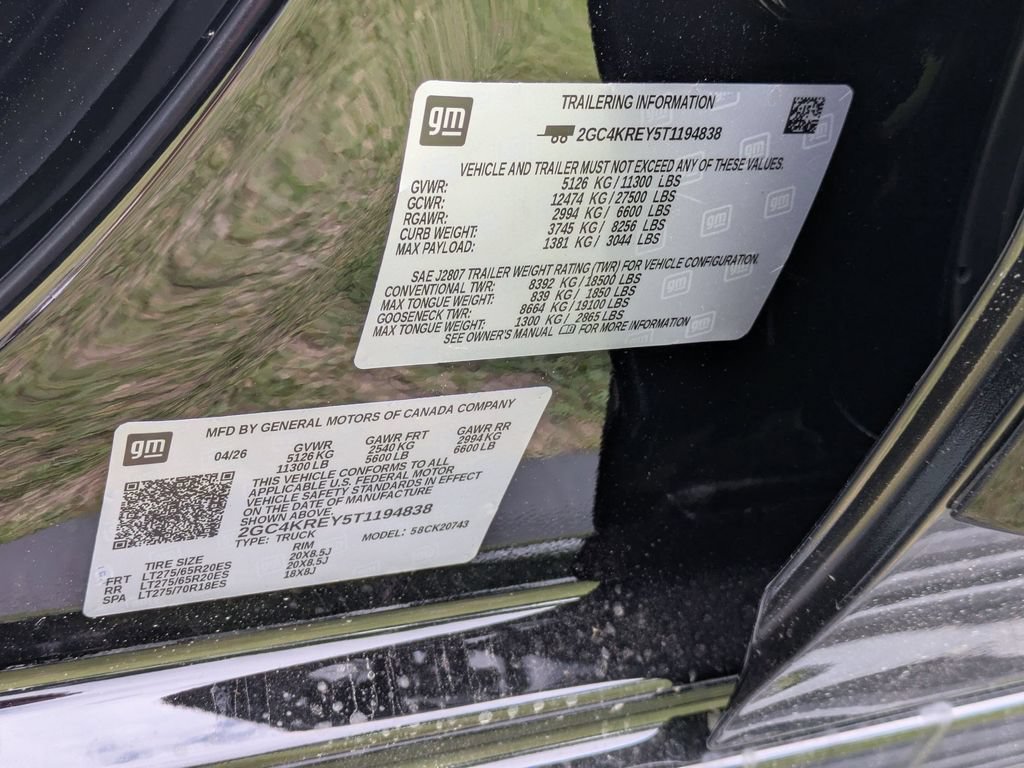New 2026 Chevrolet Silverado 2500 High Country w/ Midnight Edition AWD/4WD image 43