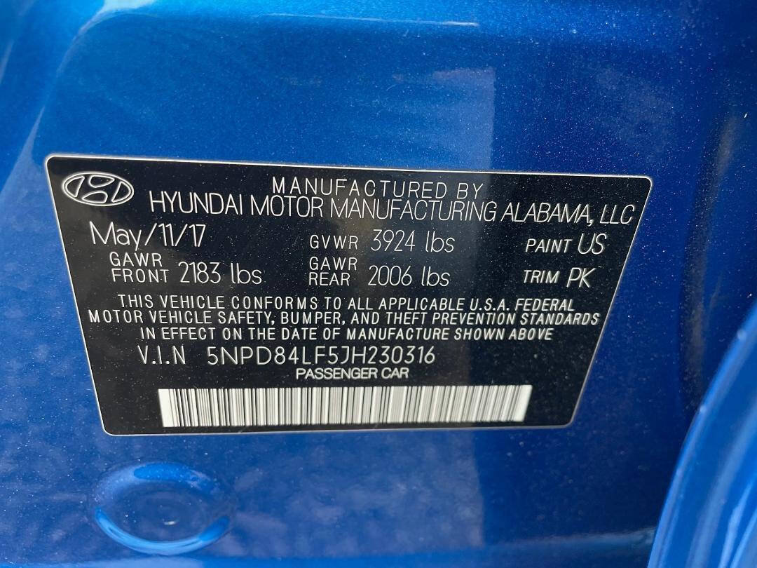 Used 2018 Hyundai Elantra SEL FWD image 31