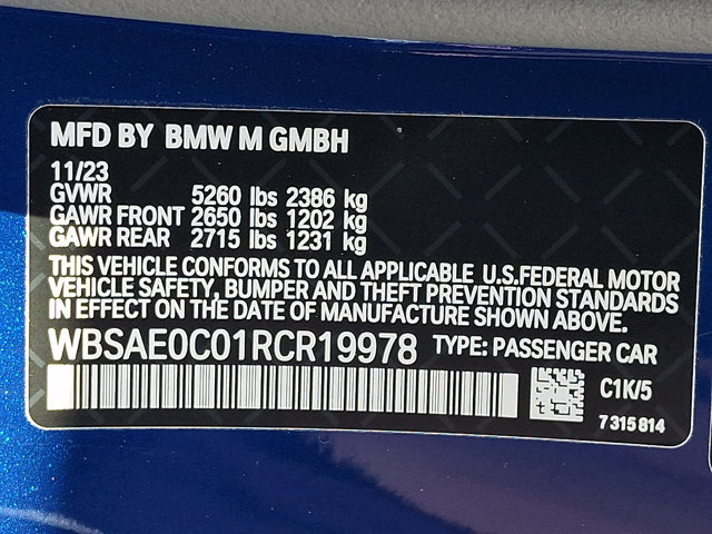Used 2024 BMW M8 Competition w/ M Carbon Exterior Package AWD/4WD image 30