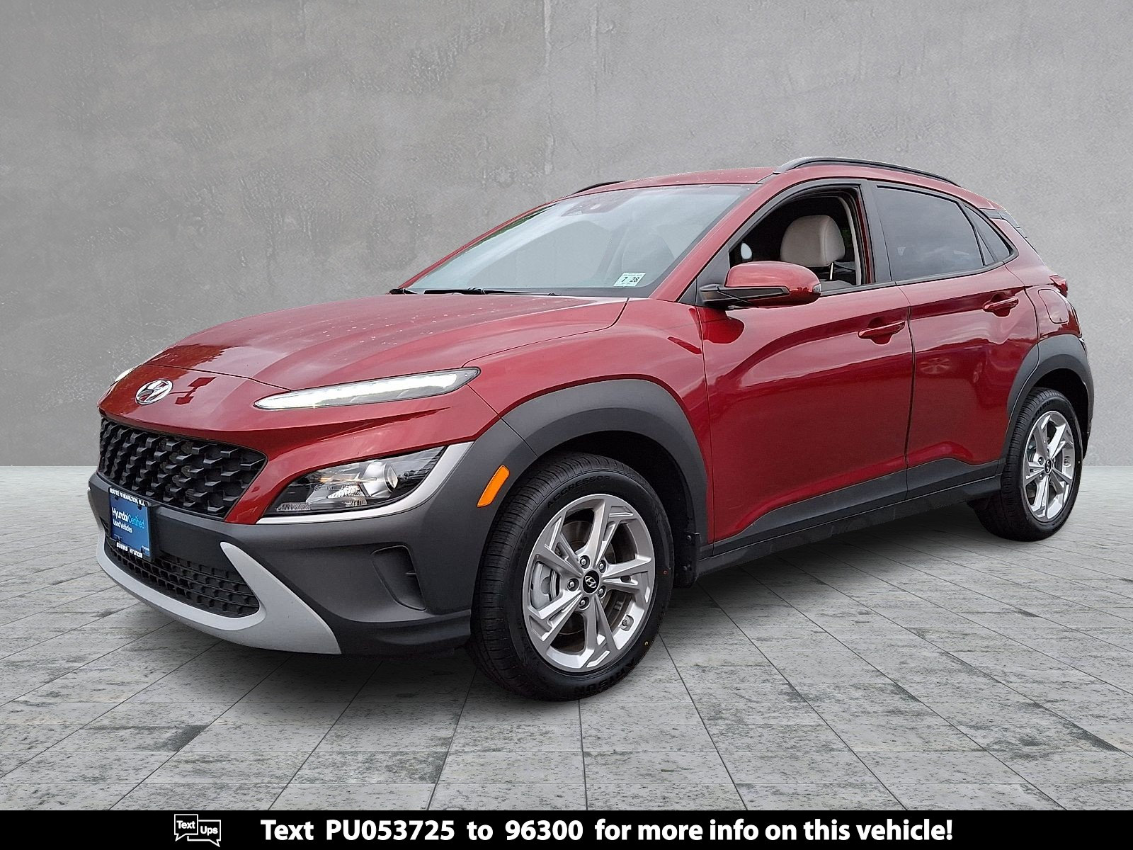 Certified 2023 Hyundai Kona SEL