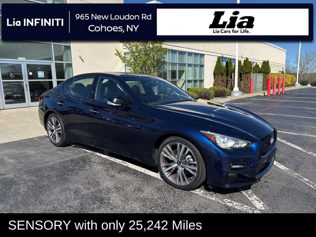 Certified 2023 INFINITI Q50 Sensory