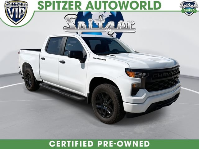 Used 2025 Chevrolet Silverado 1500 Custom w/ Turbomax Blackout Package