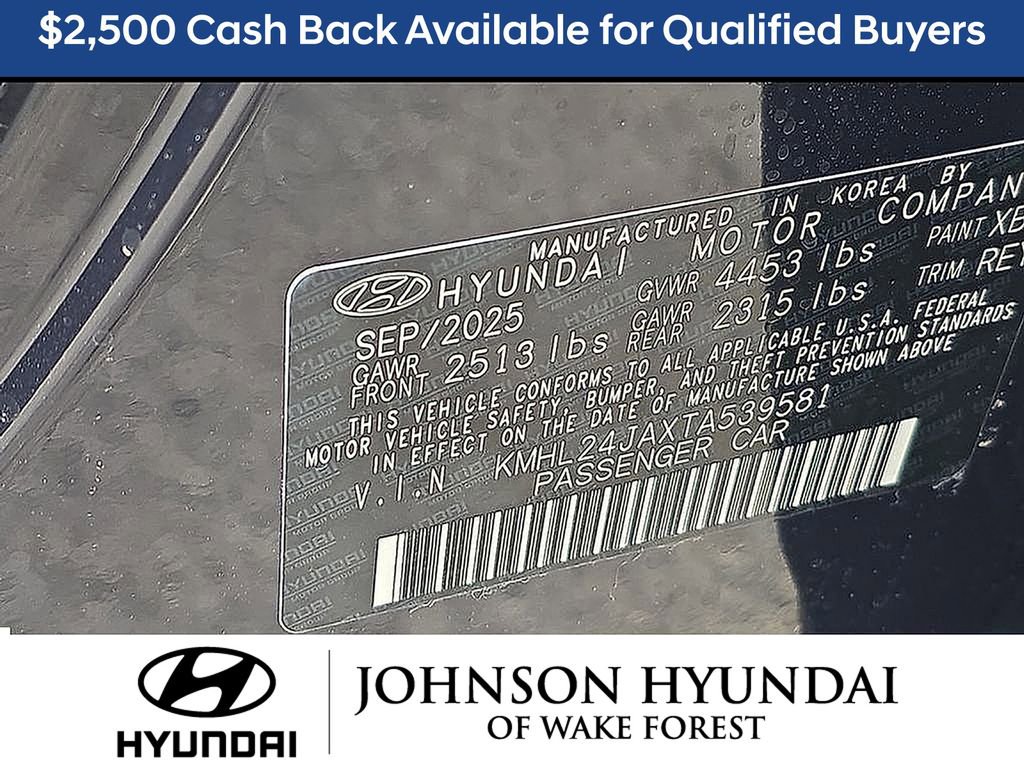 New 2026 Hyundai Sonata SE FWD image 47