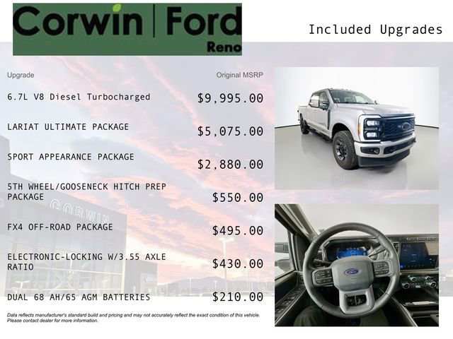 Certified 2023 Ford F350 Lariat w/ Lariat Ultimate Package image 3