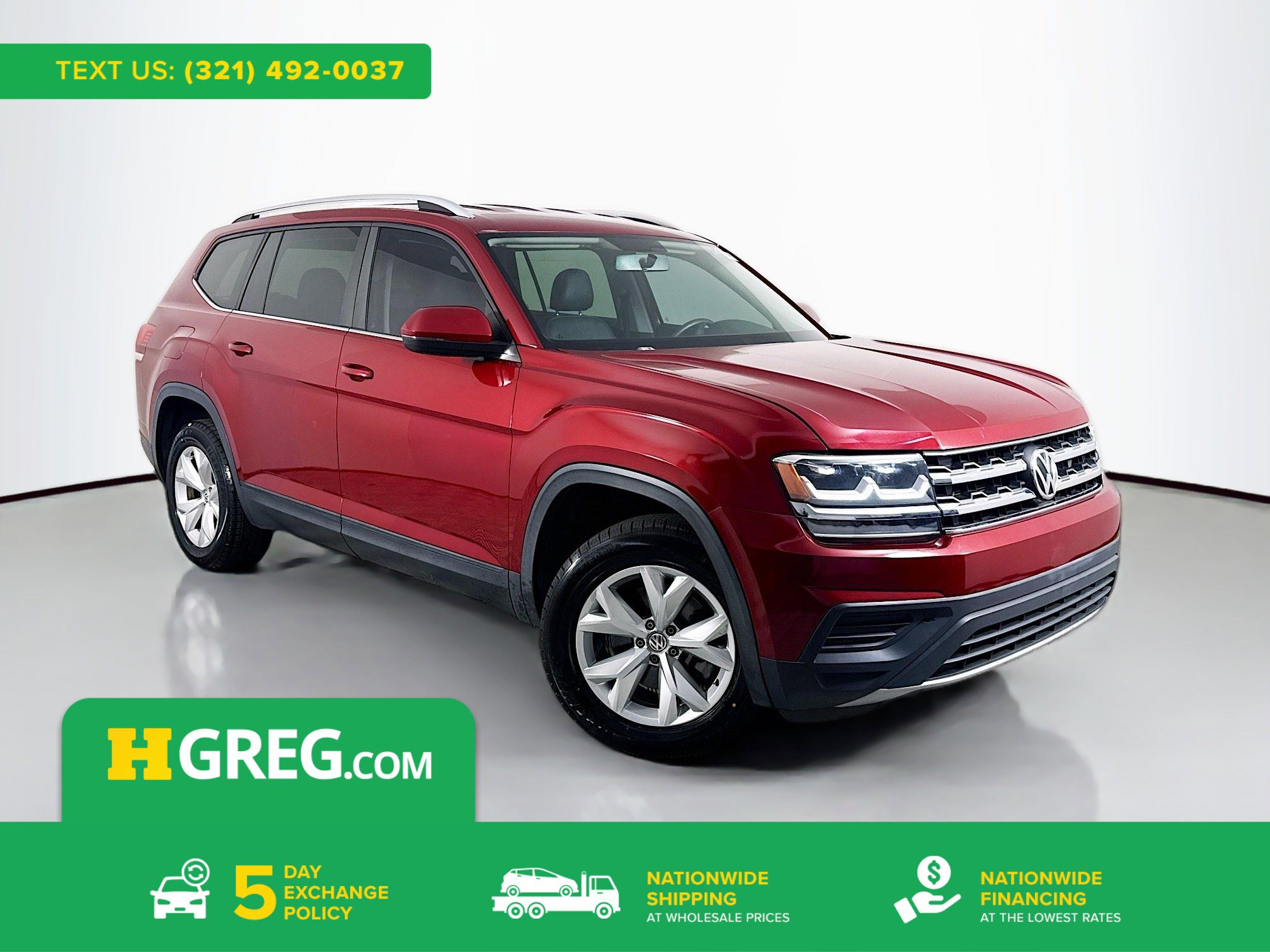 Used 2018 Volkswagen Atlas S image 1