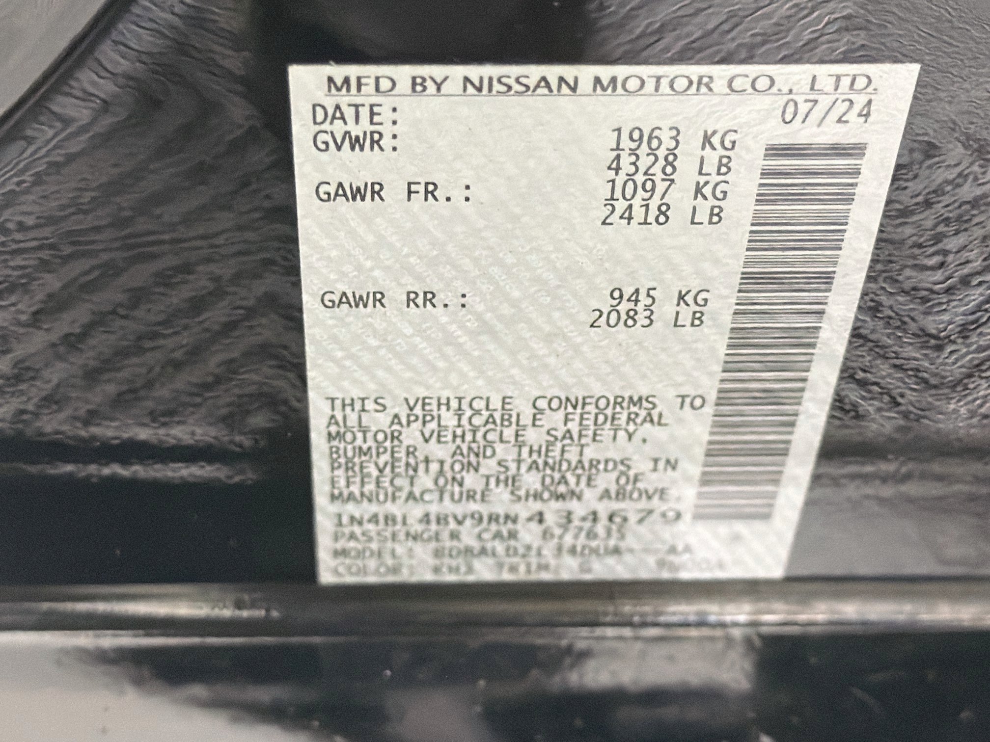 Used 2024 Nissan Altima 2.5 S FWD image 12