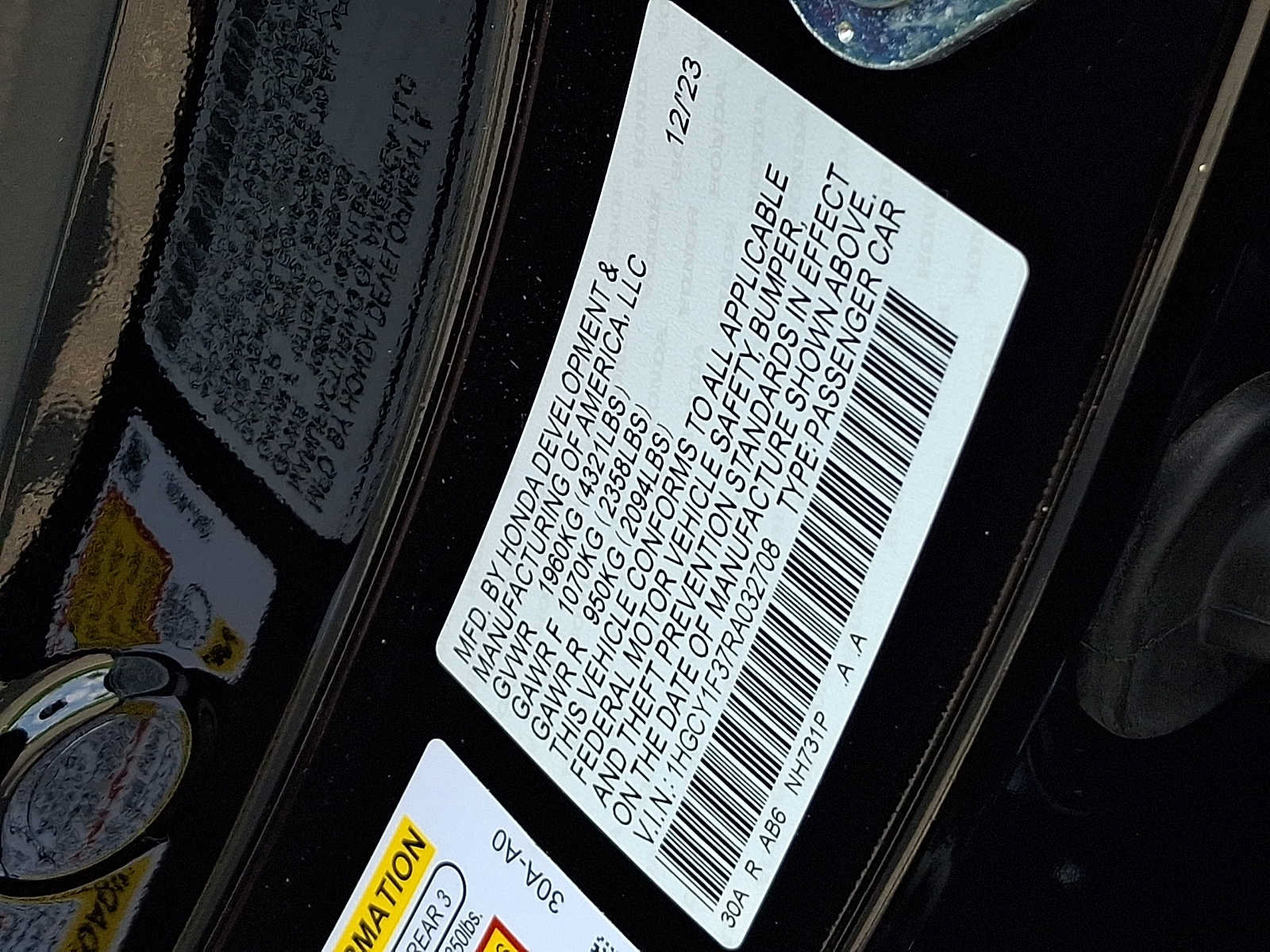 Used 2024 Honda Accord EX image 27
