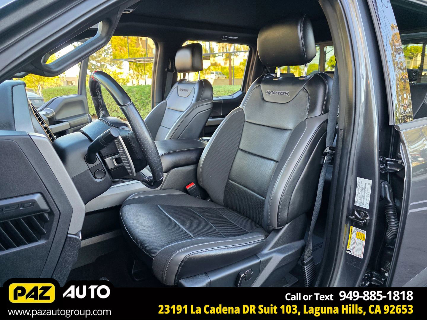Used 2020 Ford F150 Raptor w/ Equipment Group 802A Luxury image 10