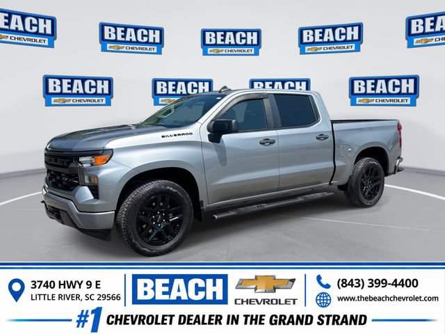 Used 2024 Chevrolet Silverado 1500 Custom w/ LPO, Dark Essentials Package AWD/4WD image 1