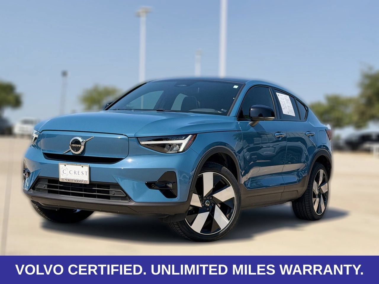 Certified 2024 Volvo C40 P8 Recharge Plus w/ Climate Package AWD/4WD image 2