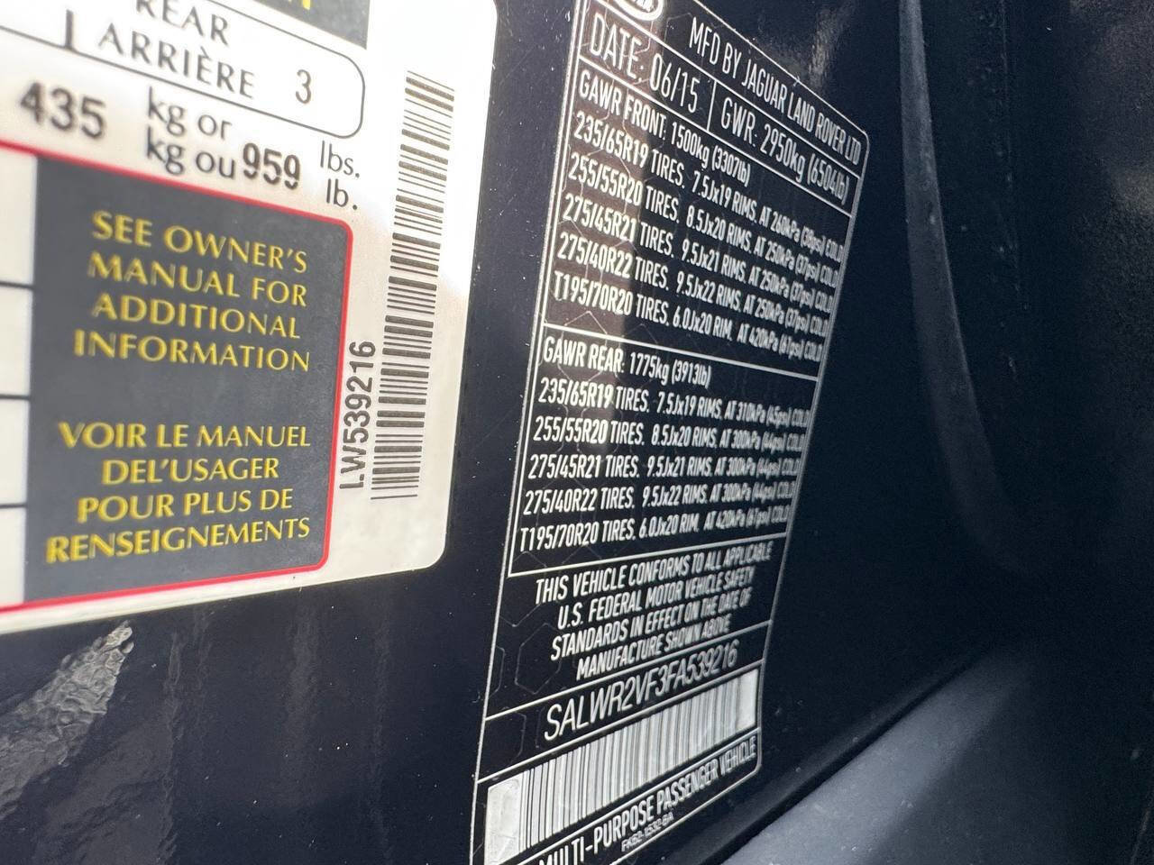 Used 2015 Land Rover Range Rover Sport HSE image 31