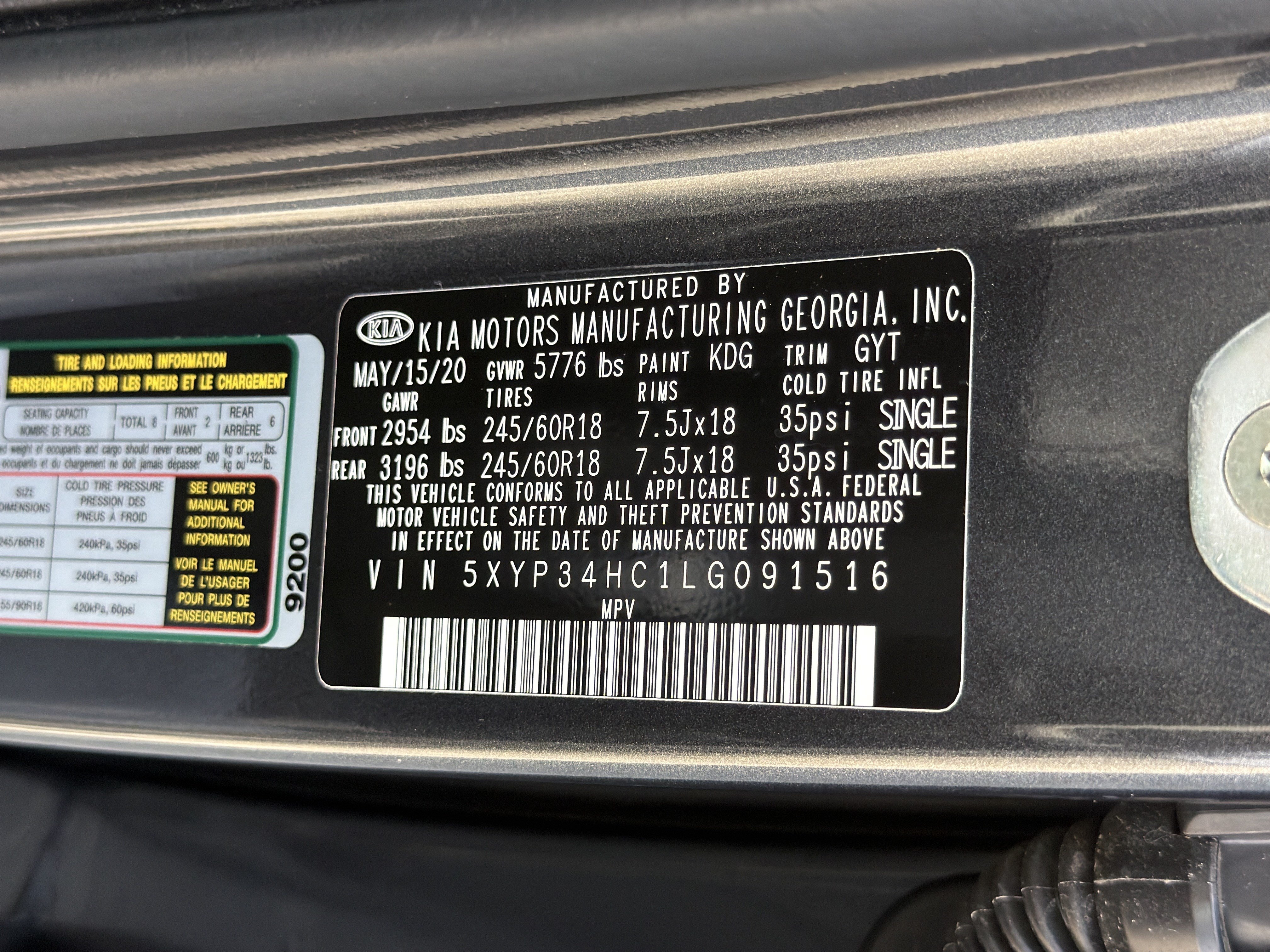 Used 2020 Kia Telluride EX FWD image 33