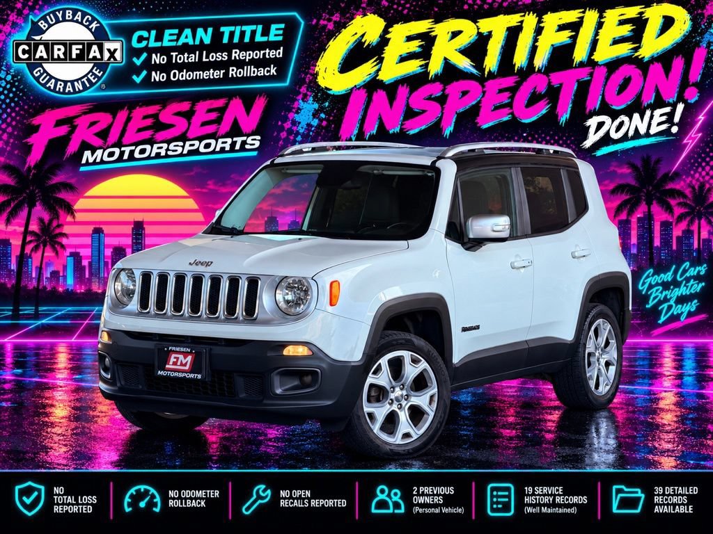 Used 2016 Jeep Renegade Limited