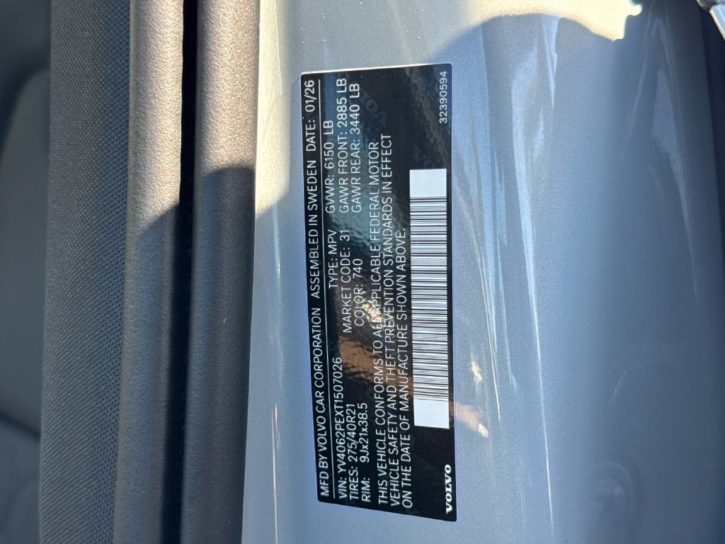Certified 2026 Volvo XC90 B6 Plus AWD/4WD image 29