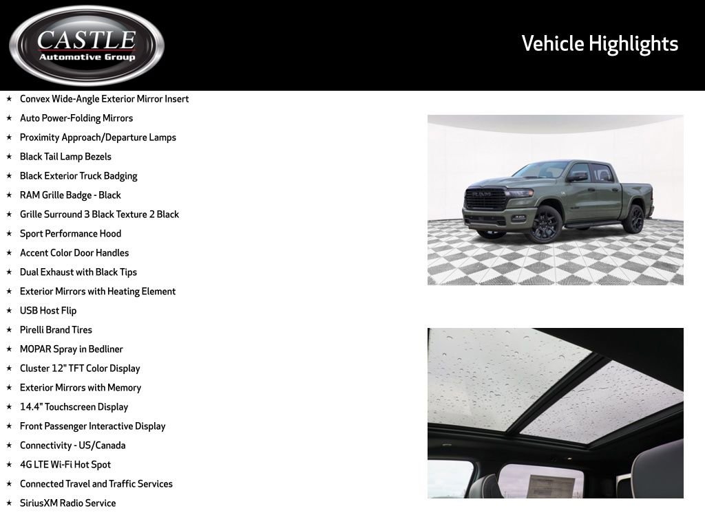 New 2026 RAM 1500 Laramie AWD/4WD image 14