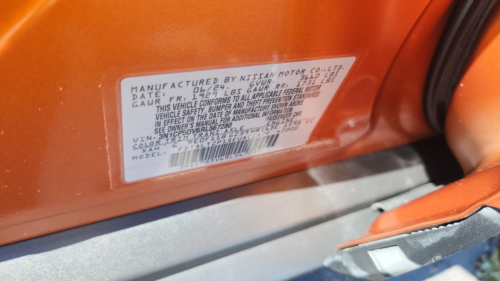 Used 2024 Nissan Kicks SR w/ SR Premium Package FWD image 19